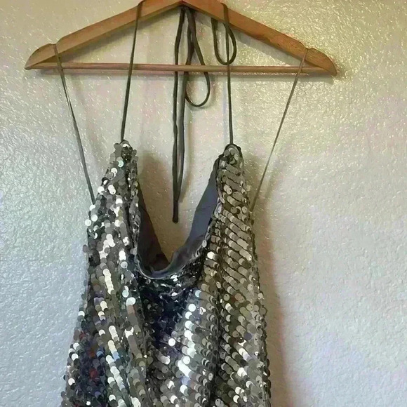 NWT Bardot Shai Sequin Minidress - Picture 6 of 13